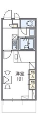 レオパレス夢３番館の物件間取画像